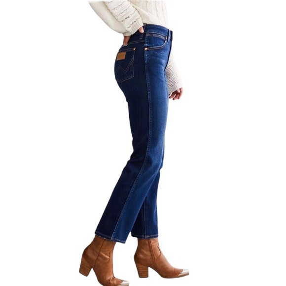 Wrangler Wild West 603 High Rise Straight Jeans Size 28 NEW - Picture 5 of 13